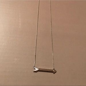 Sterling Silver Arrow Necklace